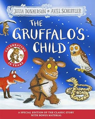 Paddington NSW, The Gruffalo's Child 20th Anniversary Edition: with a shiny blue foil cover and fun activities to make and do!, Childrens,CHILDRENS,Julia Donaldson,Paperback / softback,,,CH,animals, anniversary edition, children's classic, classic picture book, activity books for children, song, extra content, modern classic, mouse, preschool, rhyming stories, special edition, gruffalo, bonus material