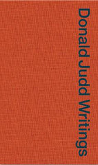 Donald Judd Writings