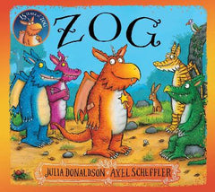 Paddington NSW, Zog 15th Anniversary Edition, Childrens,CHILDRENS,Julia Donaldson,Paperback / softback,,,CH,julia donaldson axel scheffler, gruffalo stick man zog, picture books about dragons, picture books about school, gift books for children, kids picture book shiny, zog flying doctors, zog the dragon, orange dragon, zog cartoon book