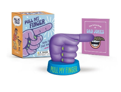 Paddington NSW, Pull My Finger: Pull My Finger, Other,,Derby Hawkins,Multiple-component retail product,,,GI,father's day gift, dad jokes, funny gift, stocking stuffer, White Elephant gift, joke book, joke sound buttton