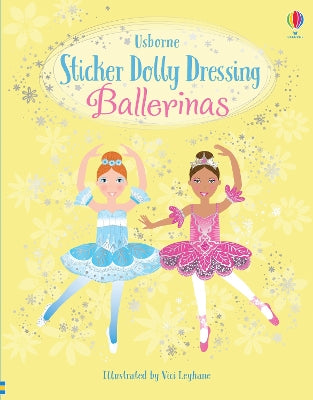 Paddington NSW, Sticker Dolly Dressing Ballerinas, Childrens,CHILDRENS,Leonie Pratt,Paperback / softback,,,CH,ballet sticker book, ballerina sticker book, sticker books, sticker dolly dressing, dolly dressing sticker book, dress up sticker book, books 5 year olds, kids books ages 6-8, sticker books girls, sticker books boys, osborne sticker books