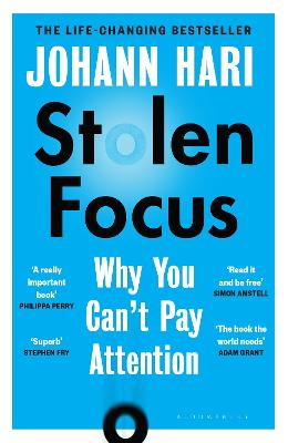 Paddington NSW, Non-Fiction,SELF HELP,Johann Hari,Hardback,SH, Stolen Focus: Why You Can't Pay Attention