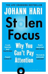 Paddington NSW, Non-Fiction,SELF HELP,Johann Hari,Hardback,SH, Stolen Focus: Why You Can't Pay Attention