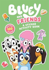 bluey and friends sticker activity book
